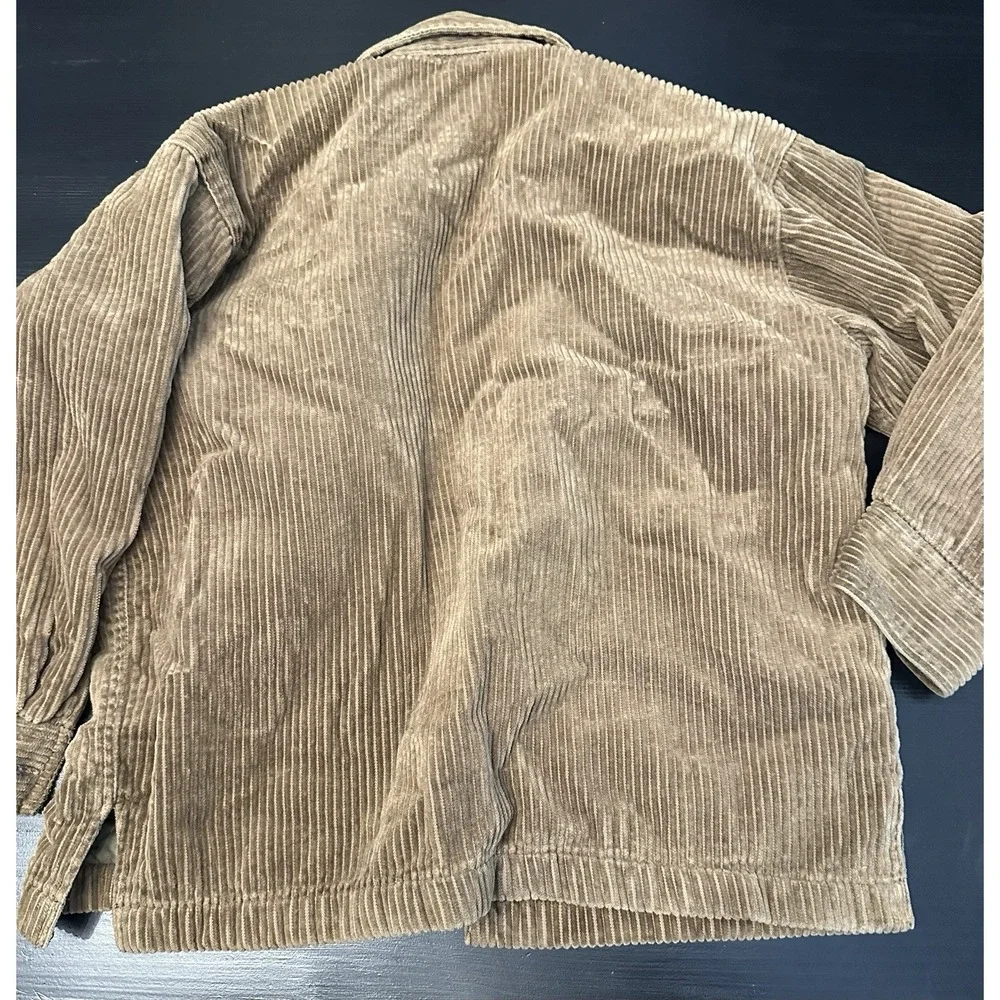 Vintage‎ Gap Boys Outdoor Classic Quilted Lined Corduroy Brown Jacket* Size 6/7